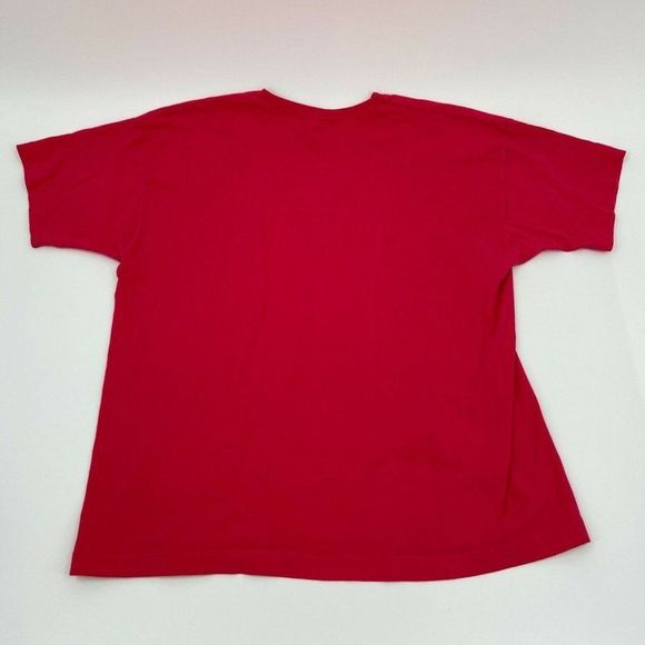 Vintage Fruit of the Loom Ladies Casualwear Single Stitch T Shirt Blank XL Pink - Picture 5 of 5